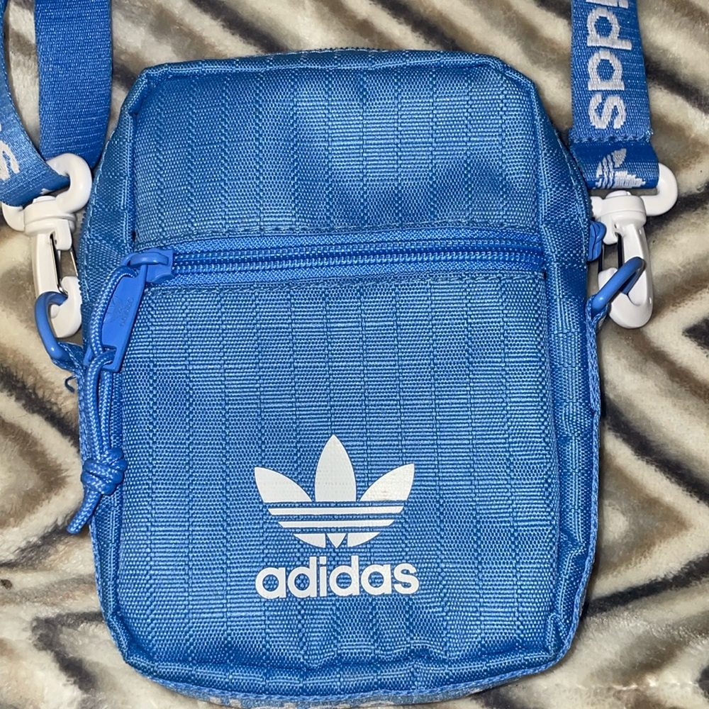 Blue Adidas Cross body bag